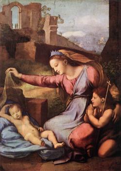 Raphael : Madonna with the Blue Diadem